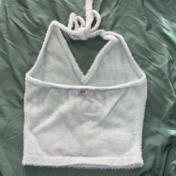 L Gymshark x Whitney Simmons V5 Eyelash Halter Top - Picture 2 of 3